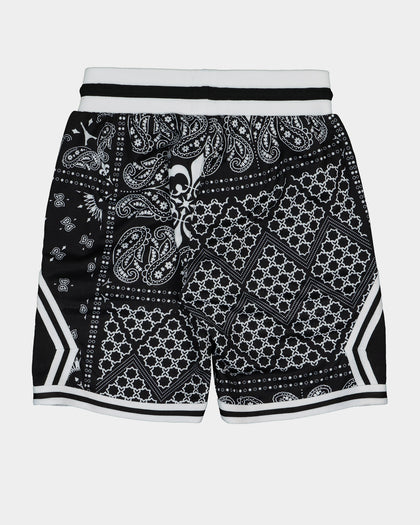 Lil Hommé Kid's BU Basketball Shorts Black