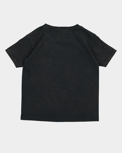 AC/DC ACDC Kid's Logo Vintage T-Shirt Black