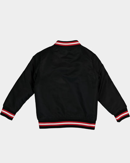 Lil Homme Kids' PDB Varsity Jacket Black