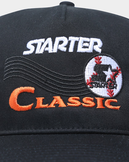 Starter Ball Game Snapback Black