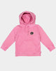 Lil Homme Kids' Peace Classic Hoodie Washed Pink