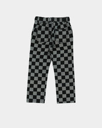 EN ES KIDS Kid's 90's Checkerboard Pants Black Check