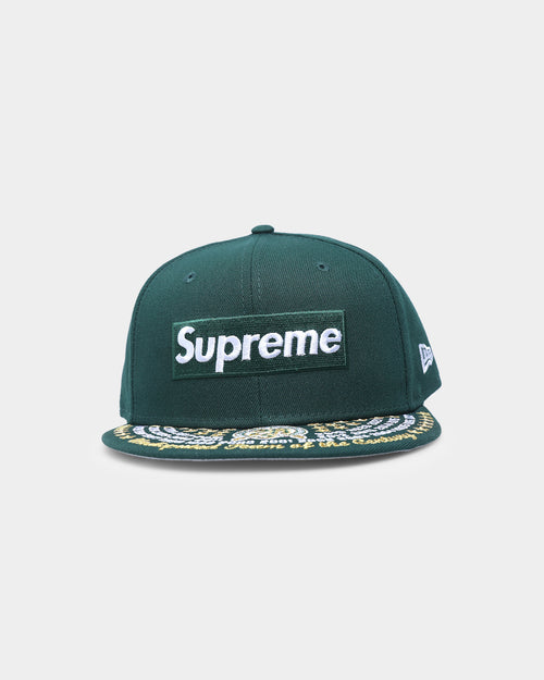 Supreme X New Era Undisputed 59FIFTY Fitted Dark Green