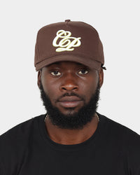 Carre Revolutionnaires Strapback Dark Brown