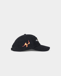 Goat Crew Skull Wing Cord Dad Strapback Black