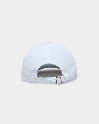 Goat Crew Skull Wing Cord Dad Strapback White