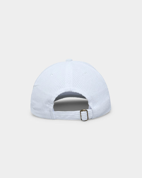 Goat Crew Skull Wing Cord Dad Strapback White