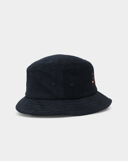 Goat Crew World Towel Bucket Hat Black