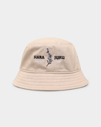Goat Crew Harajuku Bucket Hat Tan