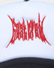 Goat Crew Metal Trucker Snapback White/Black