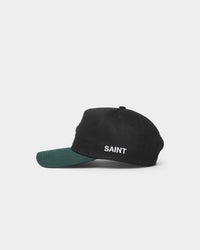 Saint Morta Exhibition Strapback Black/Stadium Green