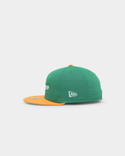 Supreme X New Era Spring Training 2-Tone Box Logo Fitted Green