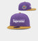 Supreme X New Era Spring Training 2-Tone Box Logo Fitted Purple