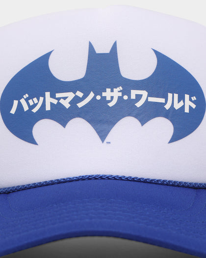 Goat Crew X Batman Batman Logo Trucker Snapback Blue/White