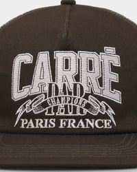 Carré Champs Trucker Snapback Charcoal