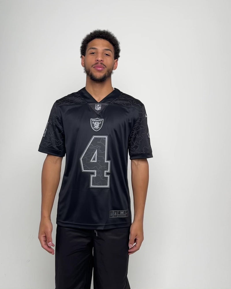 nike black reflective limited jersey
