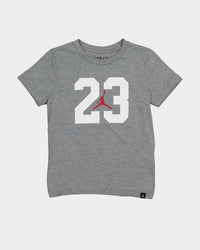 Jordan Kids' Jordan Sportswear Iconic Logo T-Shirt Grey