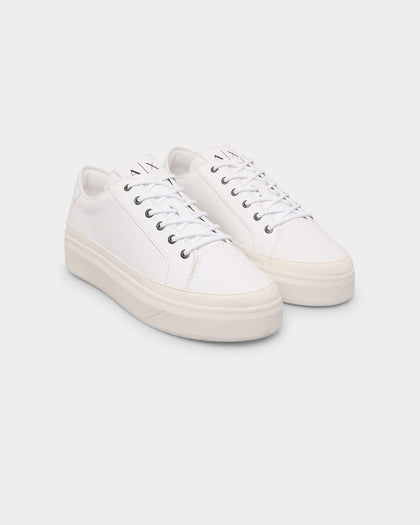 Armani Exchange Milano Shoes White