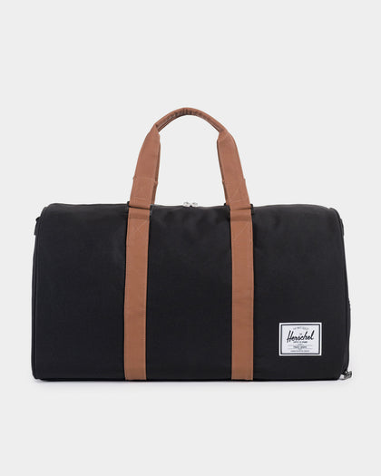 Herschel Bag Co Novel Duffle Bag Black/Tan Faux