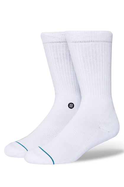 Stance Icon Athletic Sock White/Black