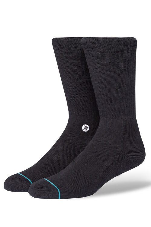 Stance Icon Athletic Sock Black/White
