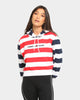 Tommy Jeans Women's Multi-Stripe Hoodie Twilight Navy/M