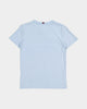 Tommy Hilfiger Kids' U Tommy Logo Short Sleeve T-Shirt Chambray Sky