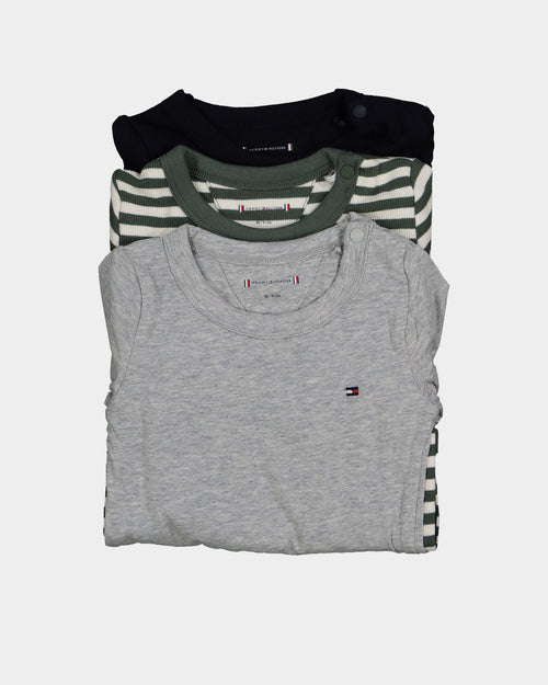 Tommy Hilfiger Infants' 3 Pack Bodysuits Avalon Green