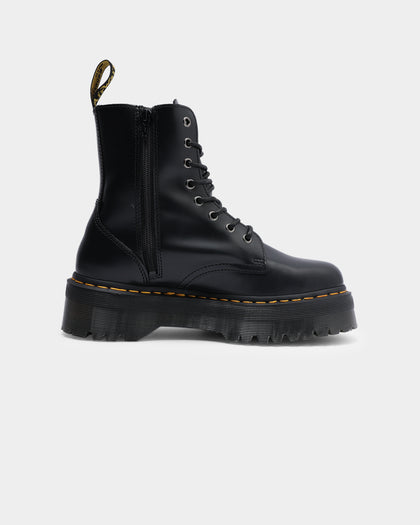 Dr. Martens Jadon 8 Eye Polish Smooth Black