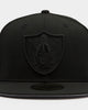 New Era Raiders 59FIFTY Fitted Black/Black