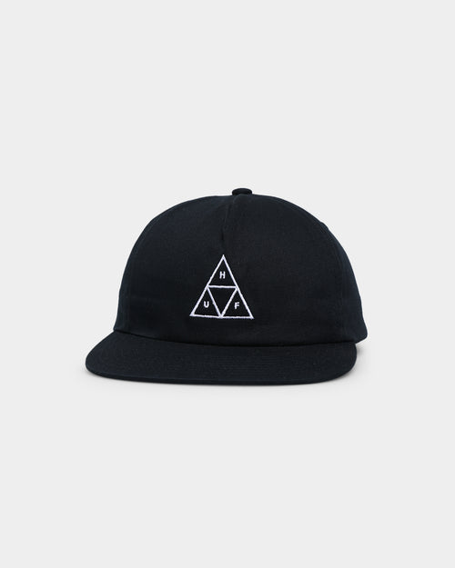 HUF Essential Unstructured TT Snapback Black