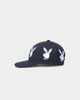 HUF X Playboy Rhinestone 6 Panel Snapback Navy