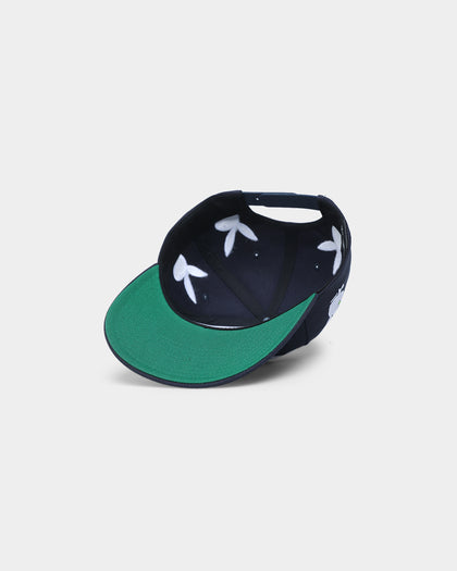 HUF X Playboy Rhinestone 6 Panel Snapback Navy