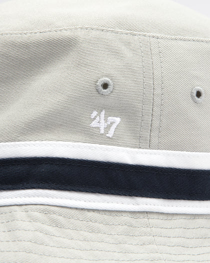 47 Brand New York Yankees Striped Bucket Grey