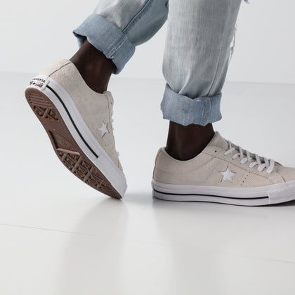 Converse One Star Vintage Suede Low White/Black
