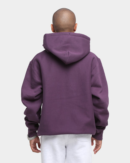 Champion Rev Weave Hoodie Purple