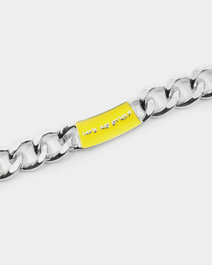 Wild For The Weekend LNO Pop Colour ID Bracelet Silver/Yellow