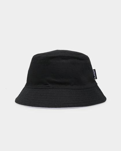 Playboy Reversible Bucket Hat Black/White