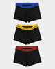 Nike Dri-FIT Ultra Stretch Micro Trunk 3 Pack Black/Multi-Coloured