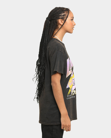 Mitchell & Ness Los Angeles Lakers 17 Times Champ T-Shirt Faded Black