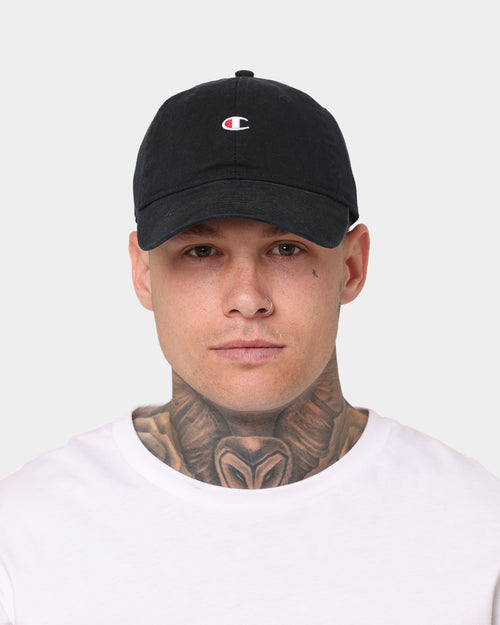 Champion C Life Vintage Strapback Cap Black