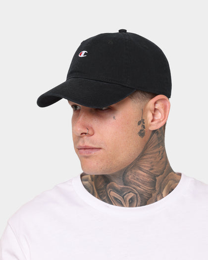 Champion C Life Vintage Strapback Cap Black