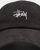 Stussy Men's Graffiti Cord Low Pro Cap Black