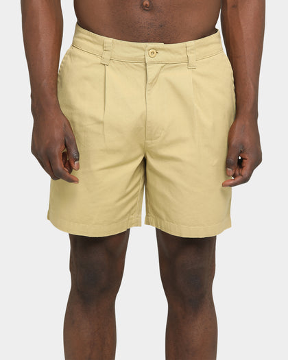 Stussy Pin Drill Shorts Taupe