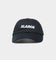 X-Large Low Profile Text Strapback Black