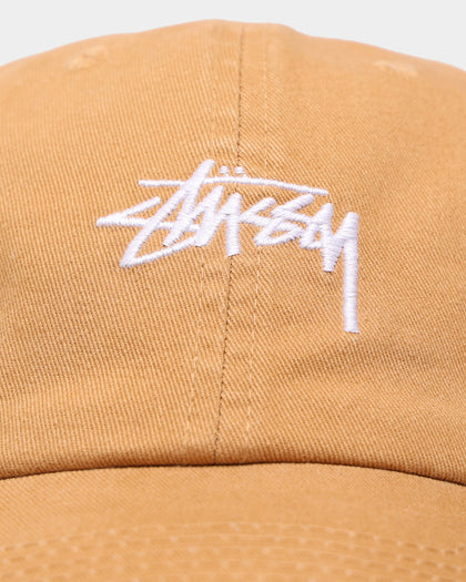 Stussy Stock Shadow Low Pro Strapback Flight Camel
