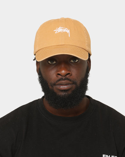 Stussy Stock Shadow Low Pro Strapback Flight Camel