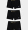 Champion 3 Pack Underwear Black/Gold