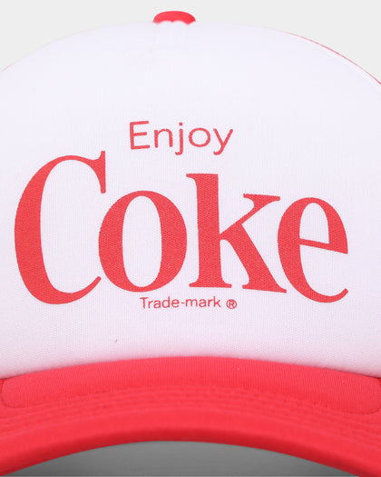 American Needle Enjoy Coke Sinclair Trucker White/Red