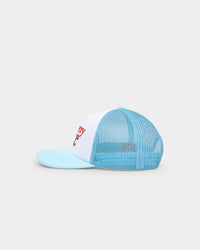 American Needle Cherry Coke Sinclair Trucker White/Blue